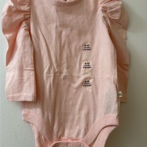 GAP Soft Pink Baby Bodysuit